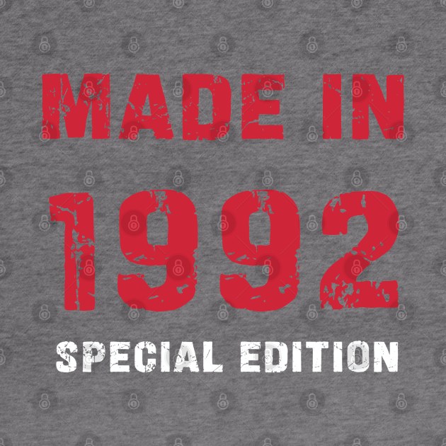 Made In 1992 - 31 Years of Happiness by PreeTee 